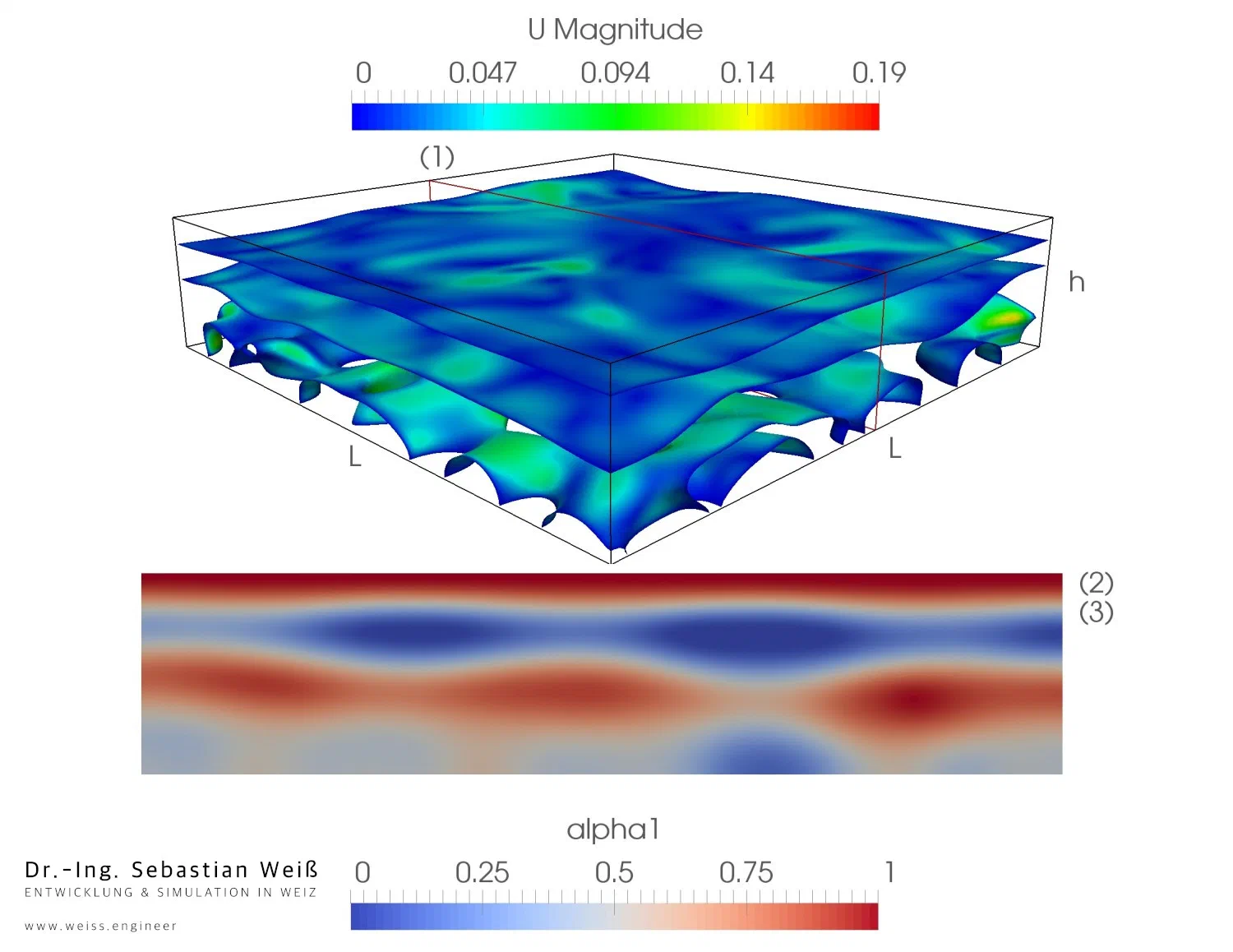 CFD-Simulation der Separation eines Zweiphasengemisches 